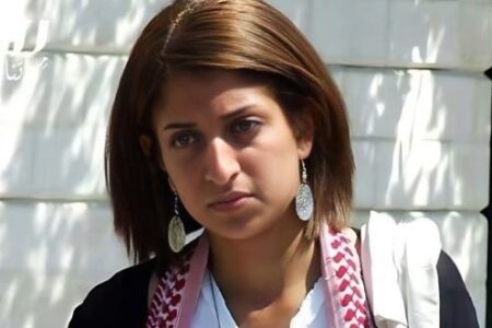 Jordanian journalist Hiba Abu Taha.