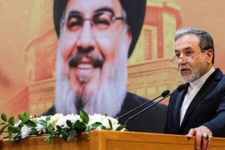 The Iranian Foreign Minister Abbas Araghchi attends the funeral ceremony for the martyr Secretary-General of Hezbollah Lebanon.
Photo: Tehran Times