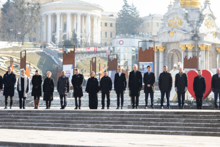 West leaders in Kiev. Source: Volodymyr Zelensky/X