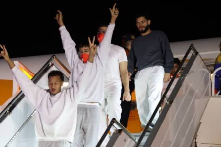Venezuela repatriates 177 migrants deported from the US.
Photo: Con El Mazo Dando