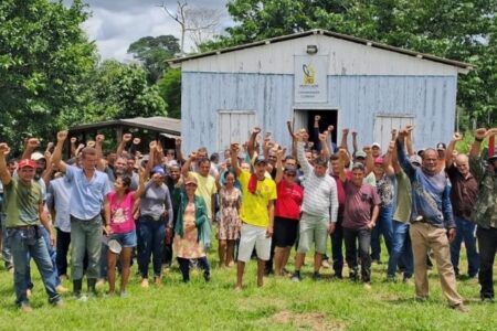 Marielle Franco Landless Families' Encampment. Photo: CPT