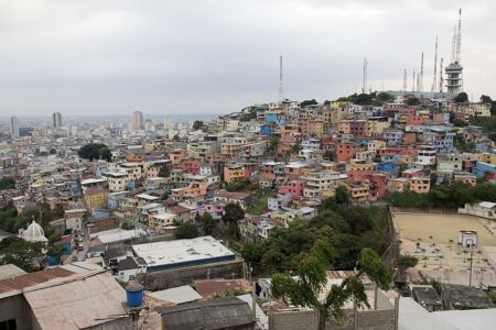 Aerial view of Guayaquil. Photo: David Brossard / Wikimedia Commons
