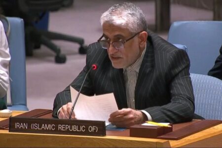 Amir Saeed Iravani, Iranian ambassador to the UN. Photo: Tehran Times