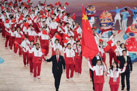 Ceremonia de apertura de los Juegos Asiáticos de Invierno en febrero de 2025. Foto: MFA_China/X