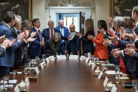 First cabinet meeting of Donald Trump's second administration. Photo: White House
