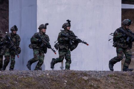 Republic of Korea soldiers during Freedom Shield 25 on March 12. Photo: US Army