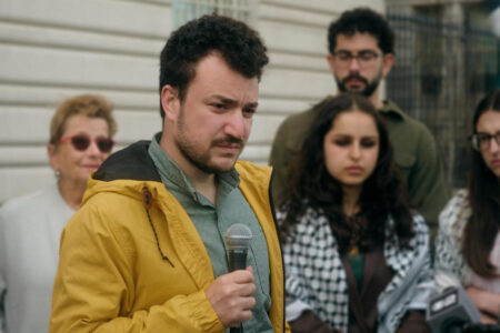 Mahmoud Khalil, featured here in "The Encampments", was a leading student activist in the Gaza Solidarity Encampment while studying at Columbia
