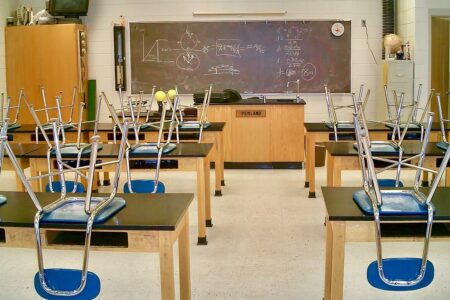 Public high school in the US. Photo: Wikimedia Commons