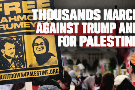 Anti trump march YT