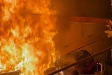 Israel burns journalist alive