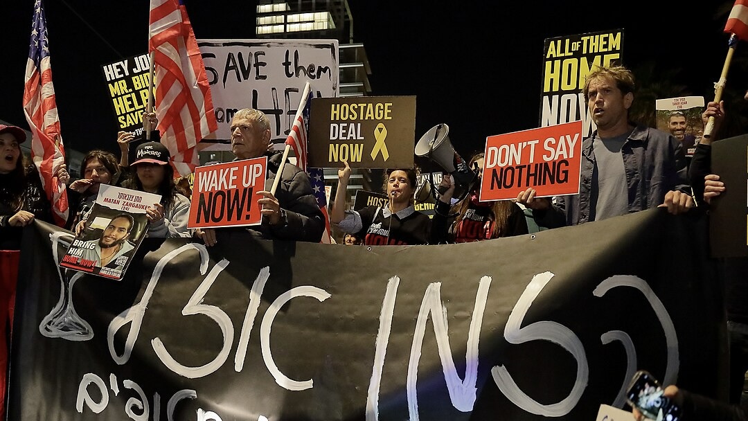 Tel Aviv protest hostages