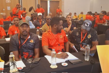 The last day of the NUMSA National Bargaining Conference on March 26. Photo: NUMSA/X