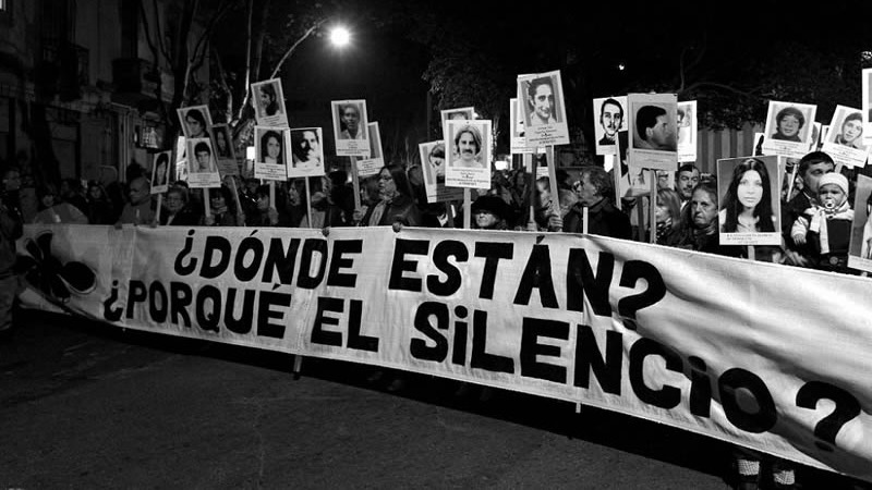 Uruguay families of the disappeared under military dictatorship