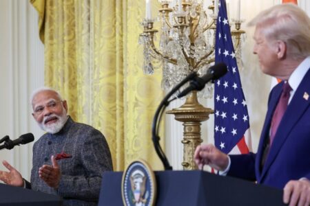 Narendra Modi and Donald Trump. Photo: Modi / X