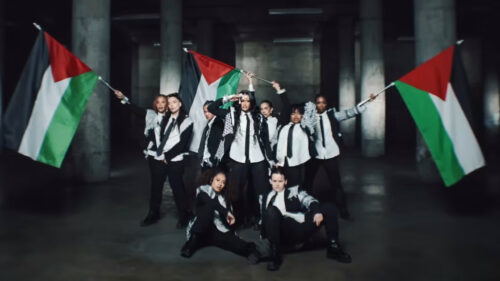 Kehlani music video Palestine