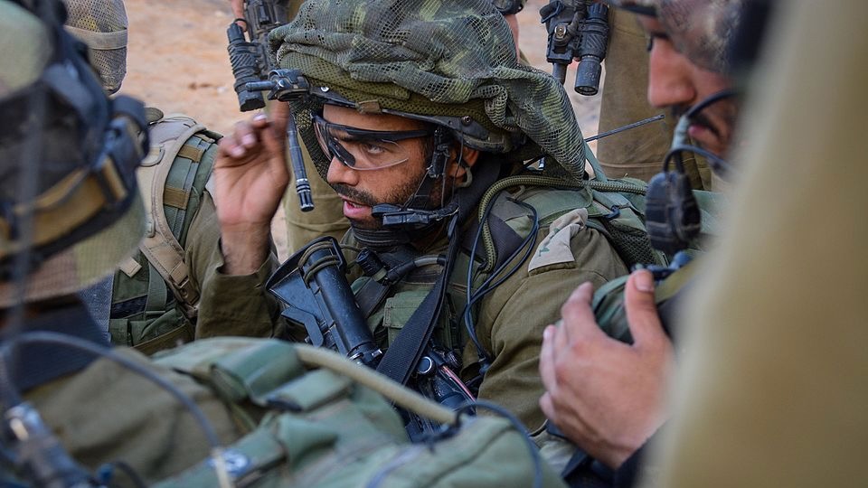 IOF troops in Gaza