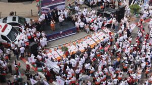 PRCS workers Ramallah
