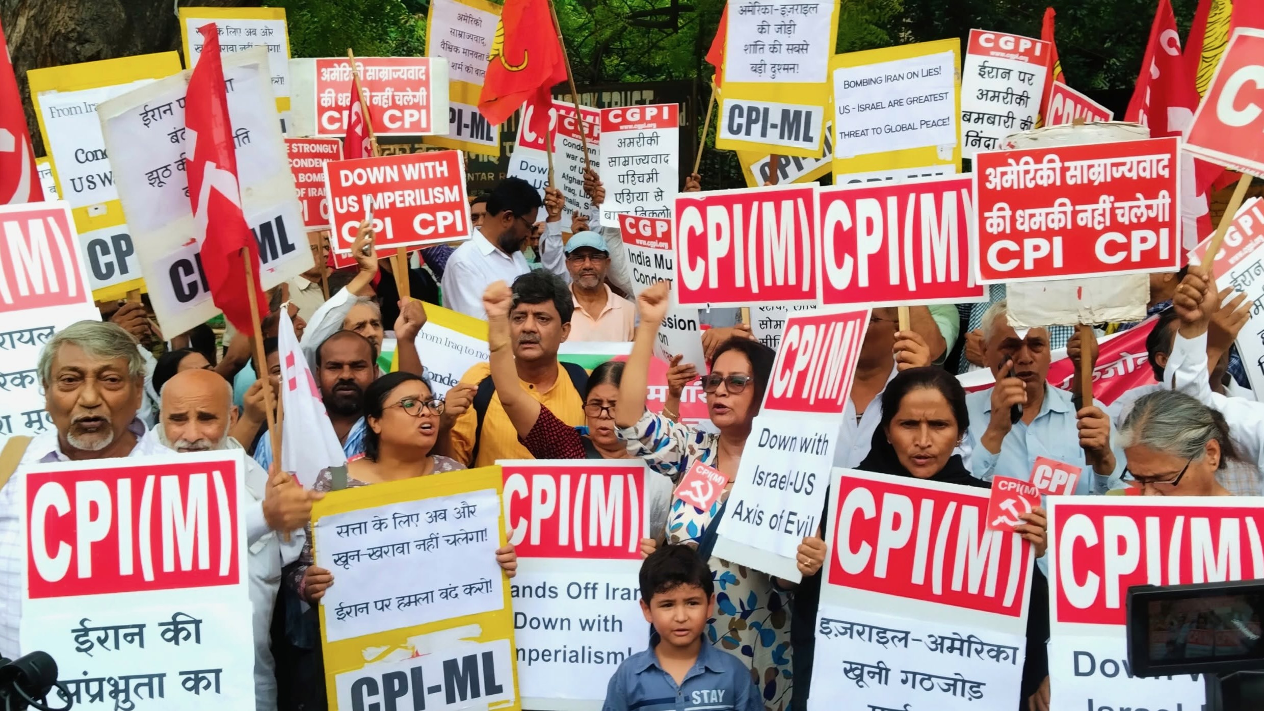 Indians denounce attacks on Iran as bid for imperialist hegemony in region