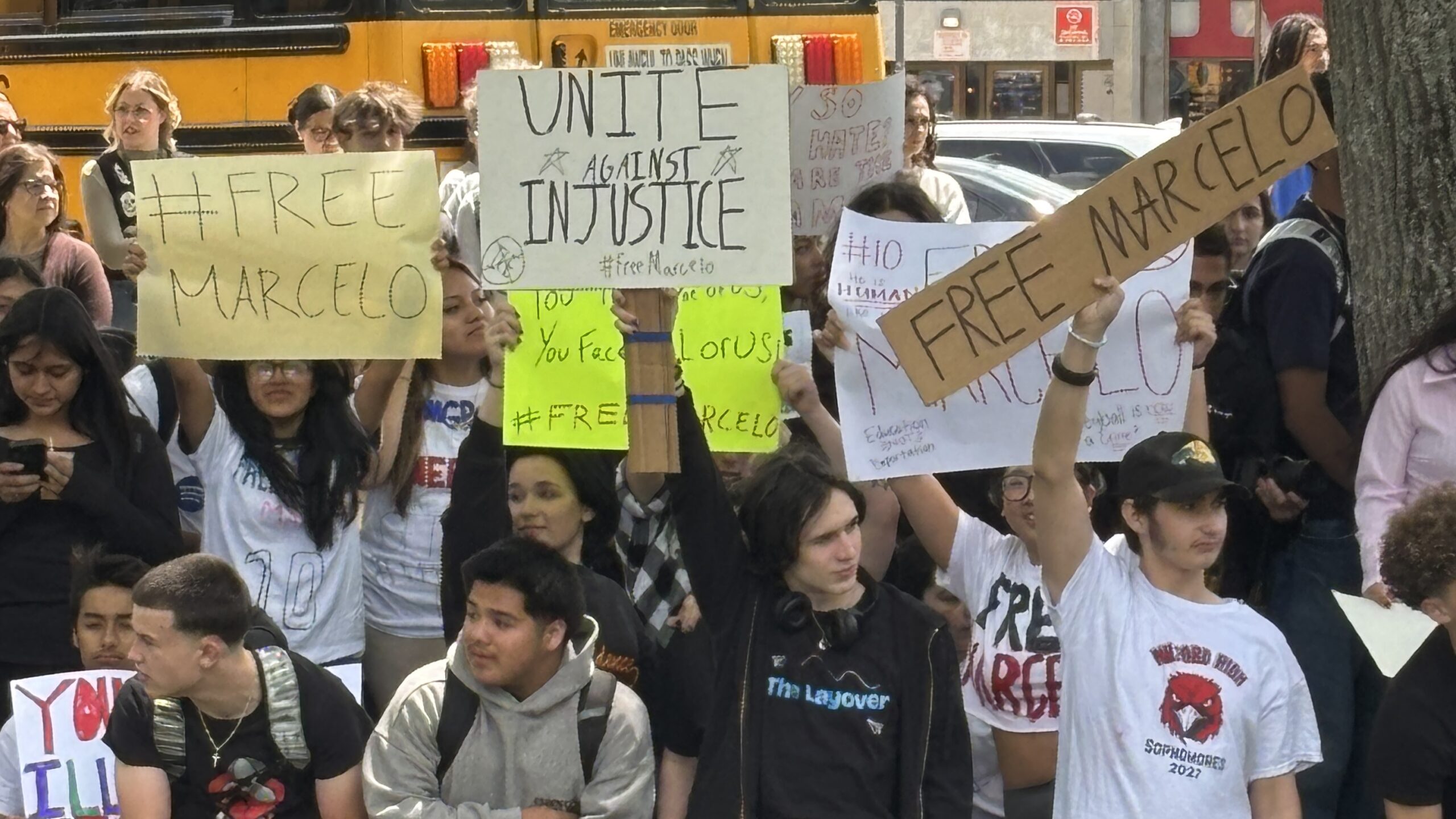 Marcelo Milford high school ice immigration
