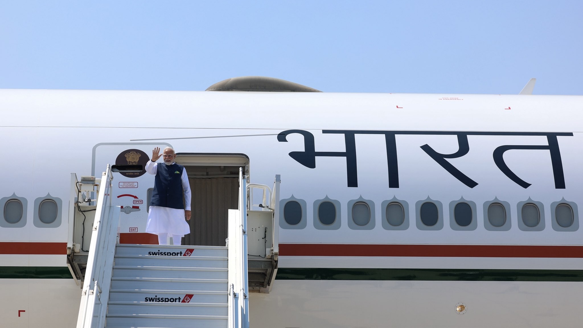 India PM Modi airplane
