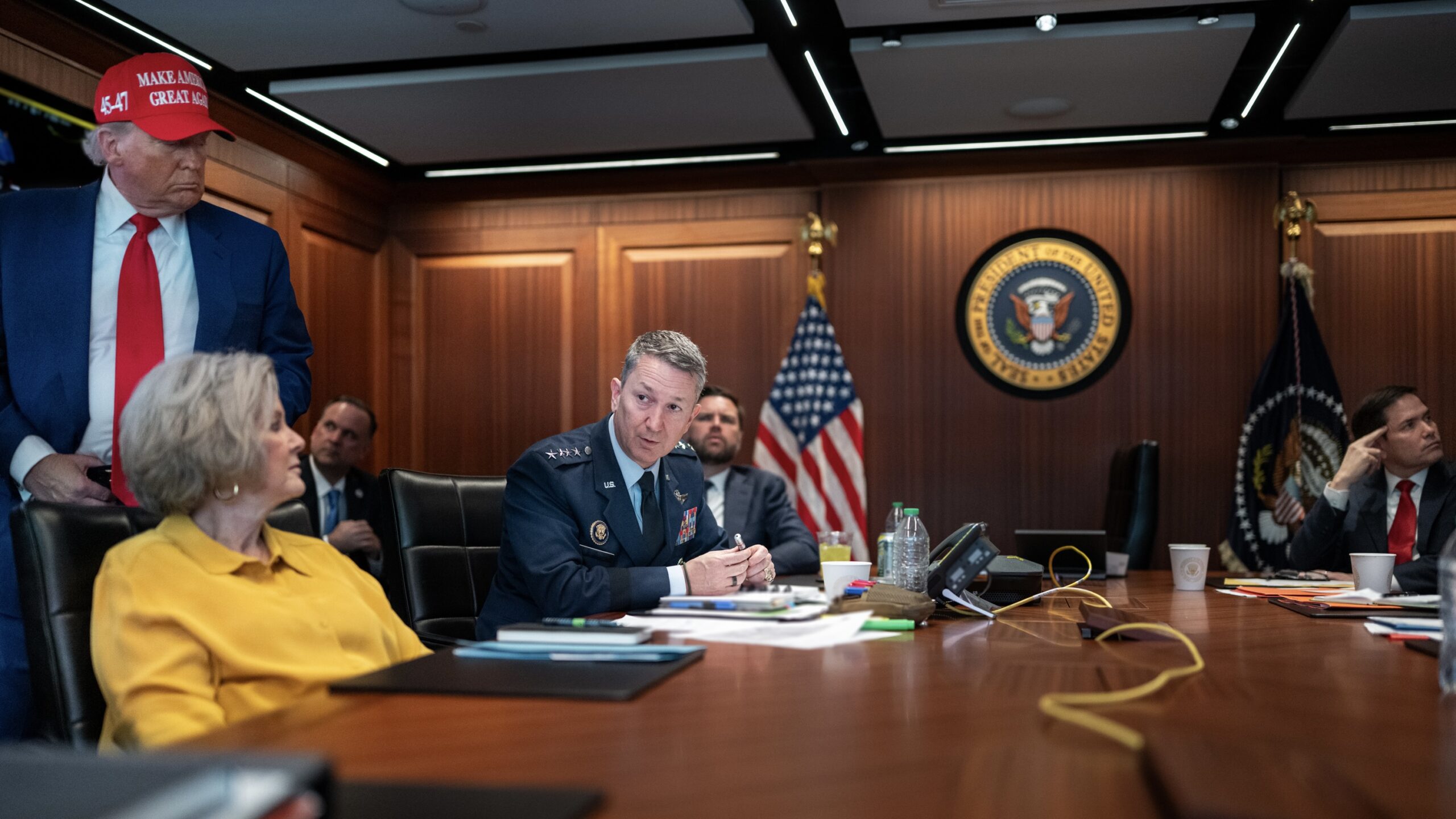 Situation room white house trump