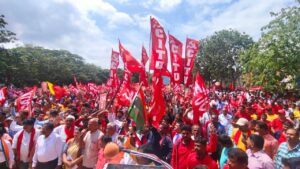250 million Indian workers and farmers on the streets in a national strike