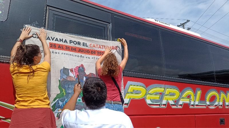 Humanitarian caravan arrives in Catatumbo