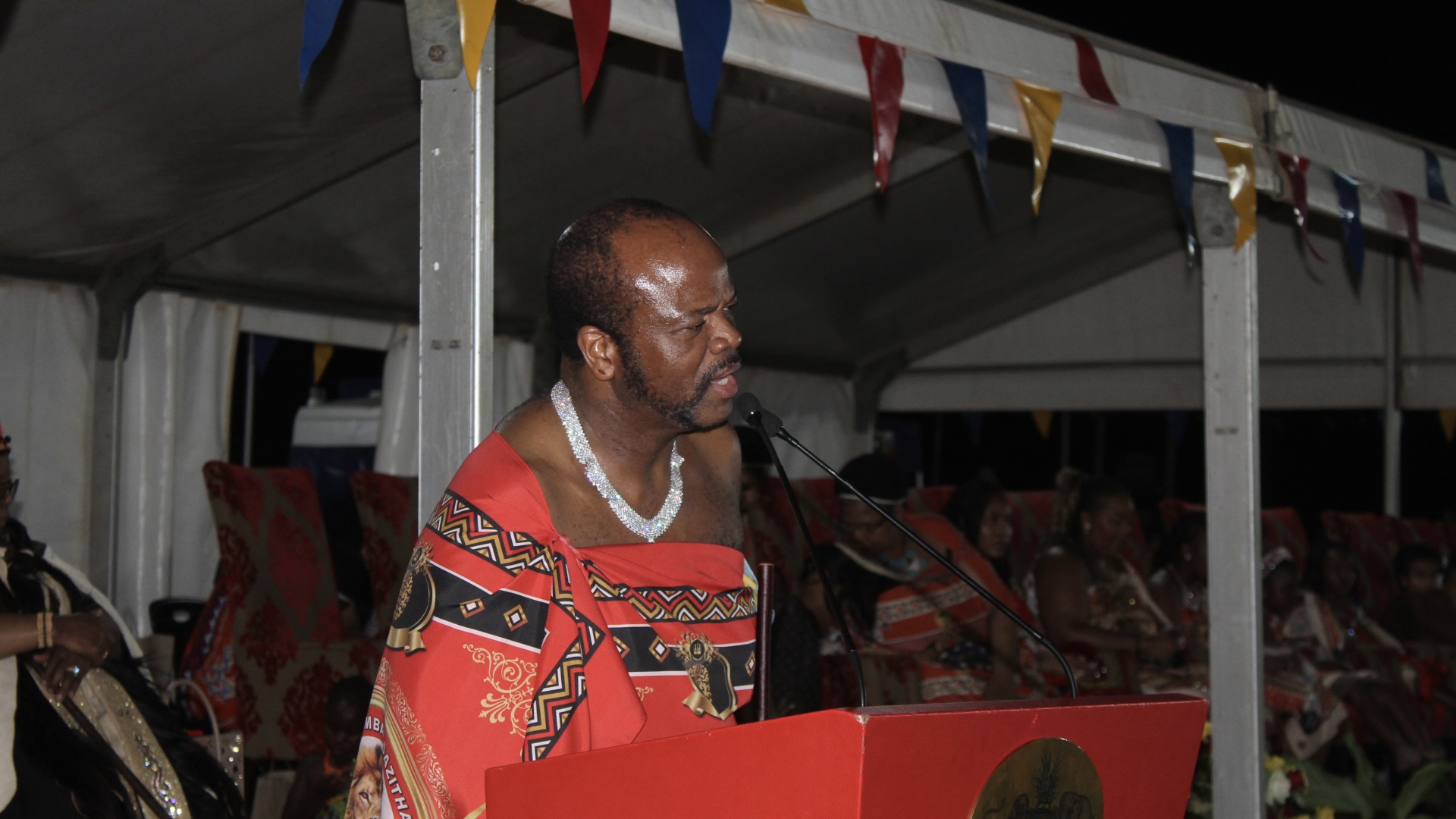 King Mswati III