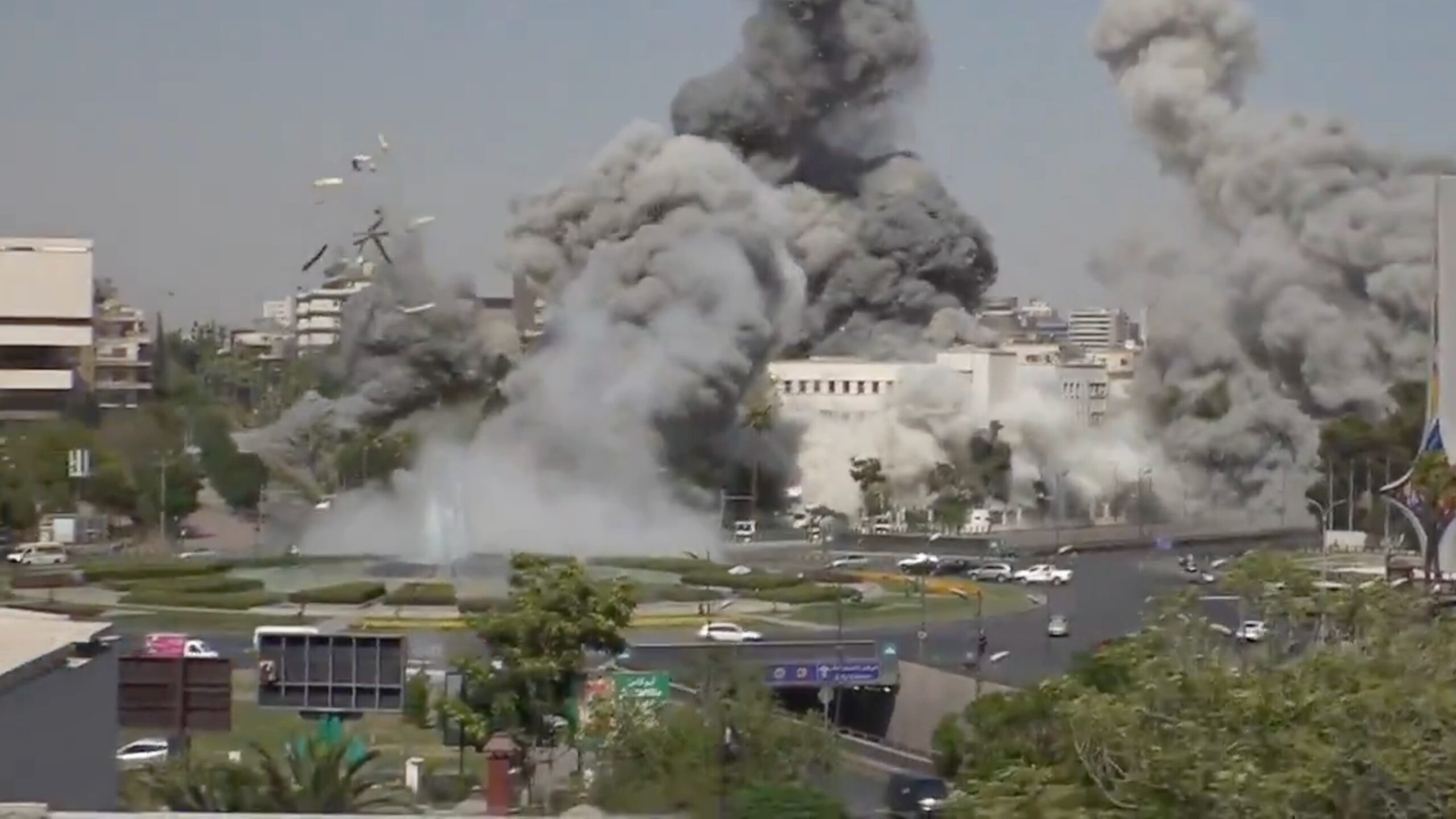 Sectarian violence continues to spiral in Syria as Israel launches airstrikes