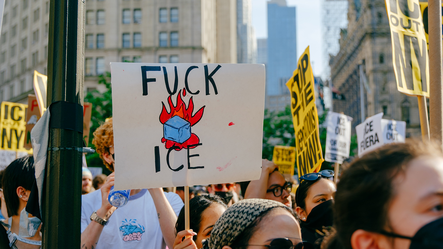 anti ICE protest