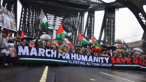 Sydney Australia Palestine march