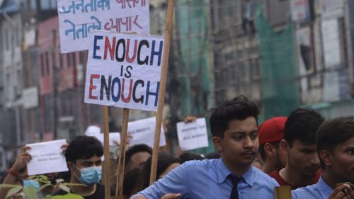 Gen z protest Nepal
