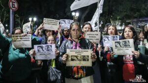 Protests against gender-based violence in Argentina