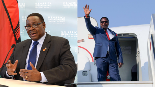 Peter Mutharika Lazarus Chakwera