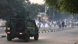 Cameroon protests Biya's re-election