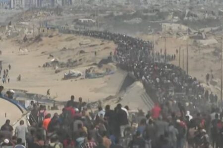 Details of third gaza ceasefire deal (1) Palestinians return to neighborhoods in Gaza