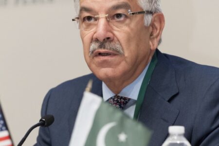 Khawaja Khawaja Asif, interim Presient in South Afirica, Photo: .