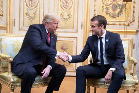 The Aborted Resurrection of French Diplomacy French President Emmanuel Macron and US President Donald Trump