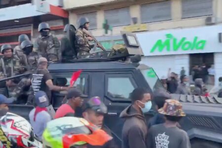 An elite army unit has announced it has taken control of the military An elite army unit has announced it has taken control of the military