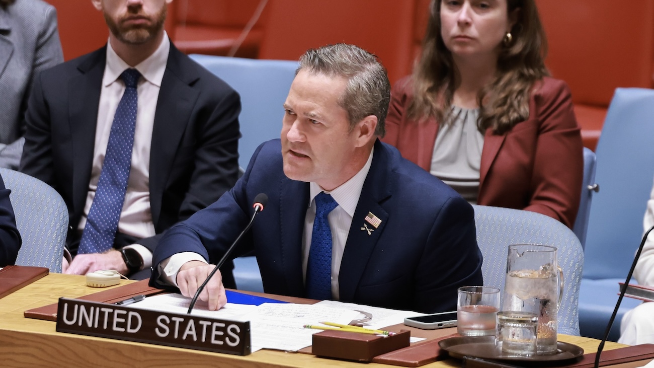 United States Ambassador to the United Nations Archives on a