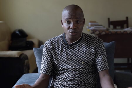 benin political prisoners Damien Zinsou Dégbé: ‘Speaking of Patrice Talon's power, this is a consolidated neoliberal government that succeeds other powers that maintain neocolonialism in our country’ (Photo: Pedro Stropasolas/Brasil de Fato)