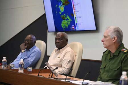 cuba hurricane 2 Cuban President Miguel Díaz-Canel hurricane prep