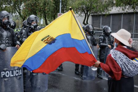 ecuador quito 2 Quito repression strike