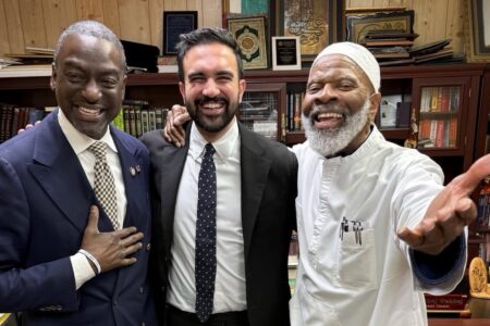 mamdani islamophobia NYC Imam with Zohran