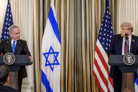 netanyahu trump hamas gaza ceasefire Trump and Netanyahu unveiled the US Gaza "peace plan on" September 29 at the White House (Official White House Photo by Joyce N. Boghosian)