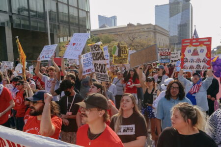 no kings day trump cleveland No Kings Day in Cleveland, Ohio (Photo via PSL Cleveland)