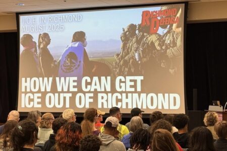 richmond defensa immigrant rights mass deportations Richmond residents receive community defense training (Photo via Richmond Defensa)