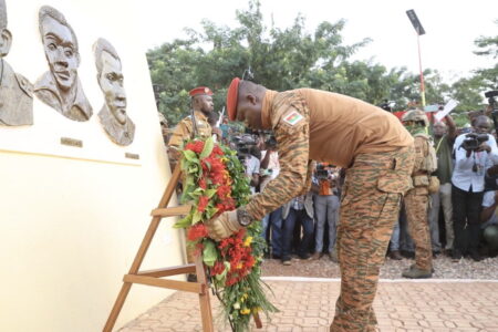 thomas sankara, burkina faso Photo via Capitaine Ibrahim TRAORÉ/X