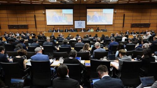 A resolution proposed by the European Troika, namely France, Britain, and Germany, with US support, against Iran’s peaceful nuclear program was adopted at the meeting of the International Atomic Energy Agency (IAEA) Board of Governors.