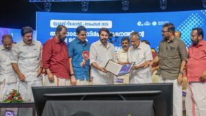 LDF government leaders in Kerala celebrate eradication of extreme poverty